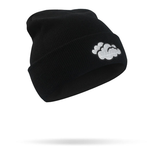 Fashion Fashionmonger Hip Hop Woolen Cap Creative Weather Embroidery Knitted Hat - Urban Caps