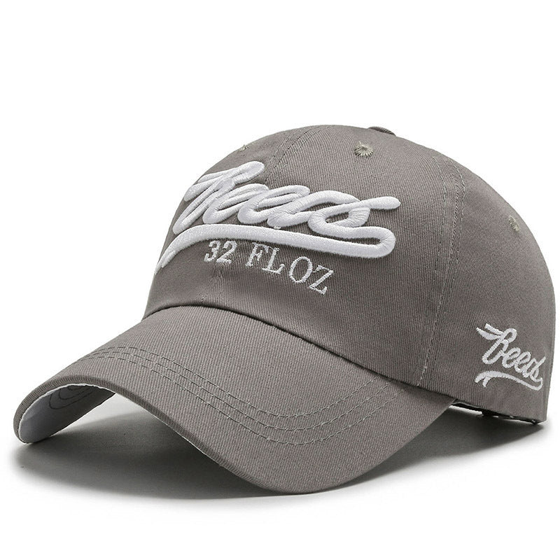 Women'S Fashion Outdoor Casual Three-Dimensional Embroidered Hat