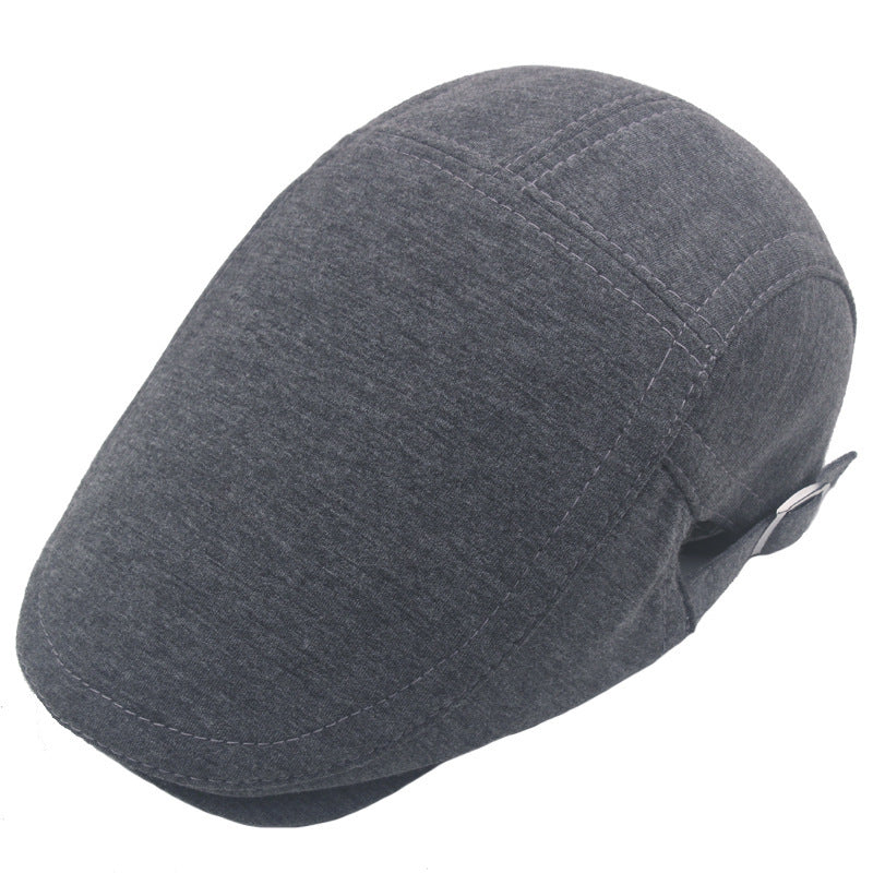 Men’s Classic Flat Top Newsboy Cap – Retro Autumn Beret | Adjustable Fit - Urban Caps