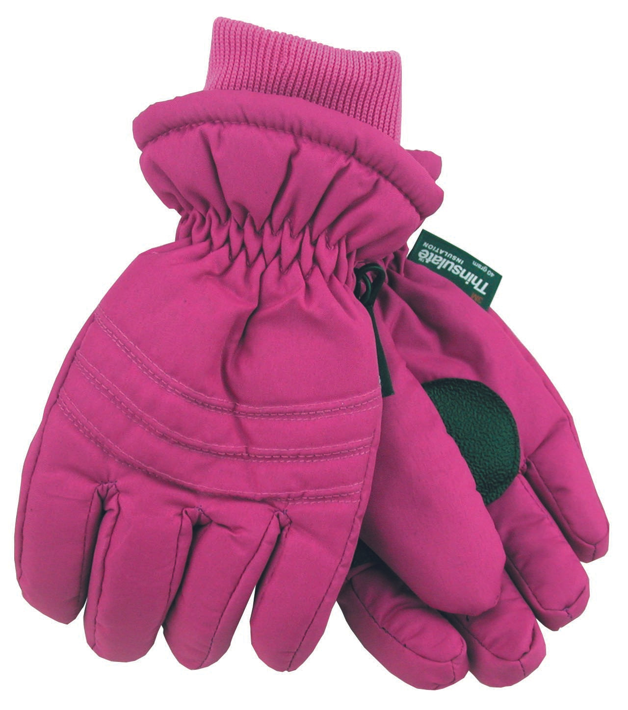Kid’s Waterproof Ski Gloves with Thinsulate™ Fleece Lining and Textured Palm Grip