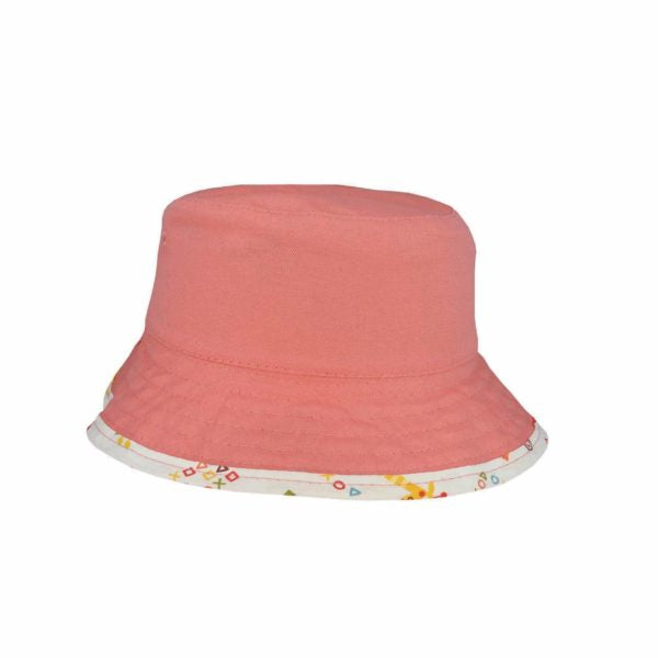 Tommy – Giraffe Print Reversible Cotton Bucket Hat for Toddlers