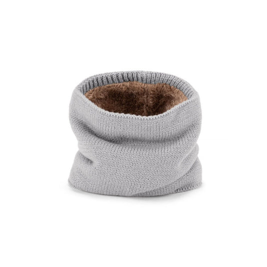 Avenel Onyx Kid’s Knitted Acrylic Neck Warmer with Plush Lining – Winter Wear