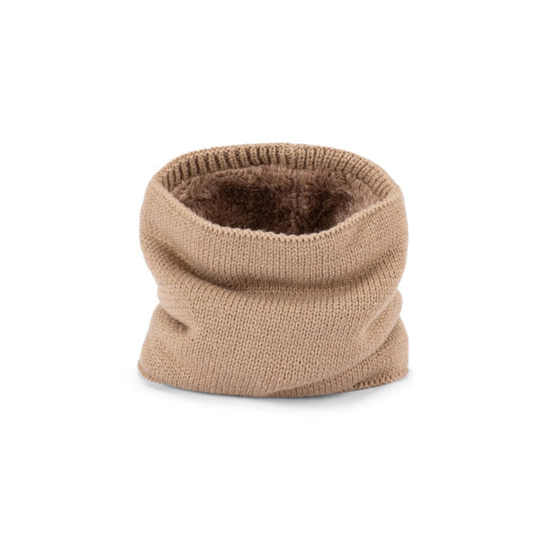 Avenel Onyx Kid’s Knitted Acrylic Neck Warmer with Plush Lining – Winter Wear