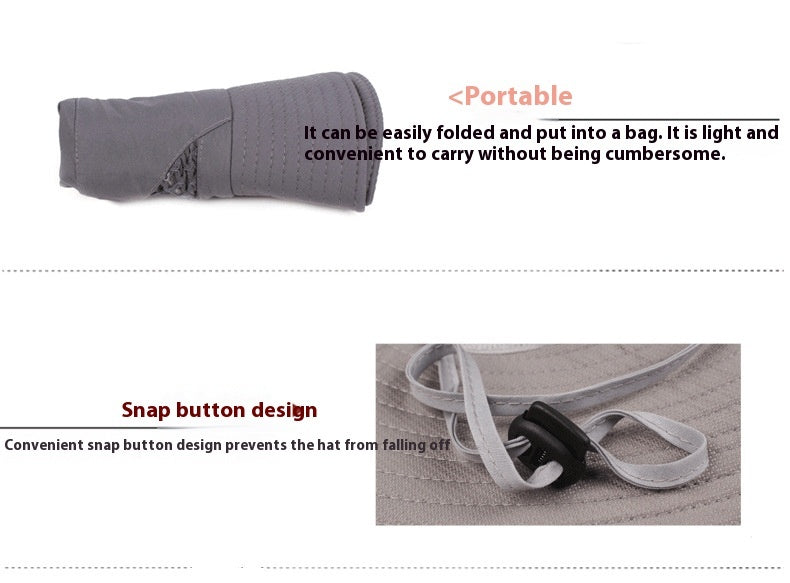 Men's Cotton Outdoor Sunshade Hat - Urban Caps