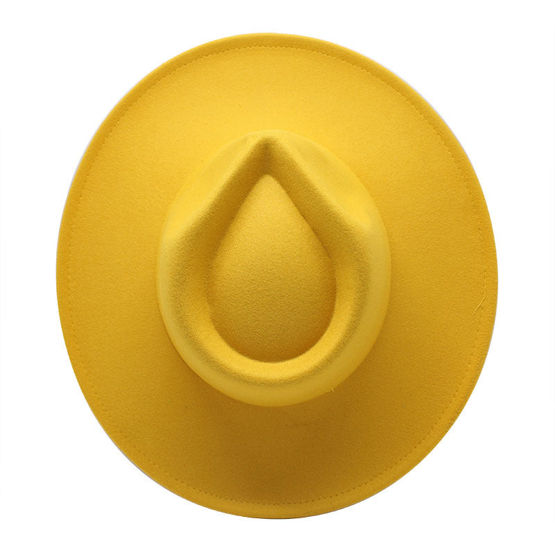 New Woolen Casual Fedora Hat - Urban Caps