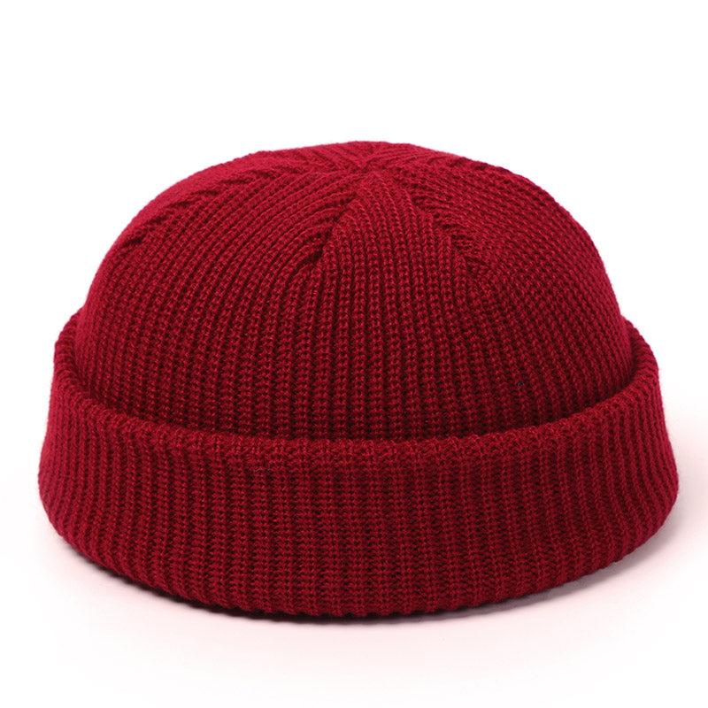 Warm Knitted Wool Hat: Cozy Style for Cold Days - Urban Caps