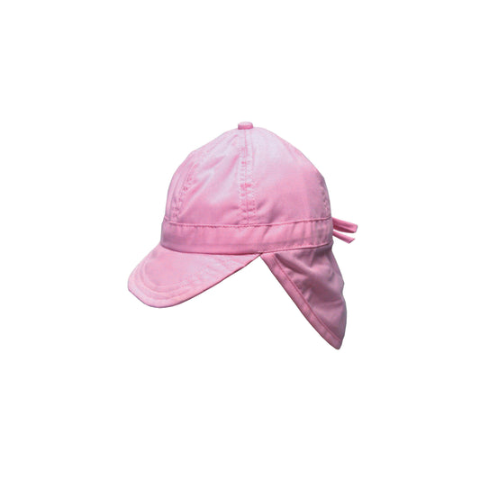 Caspa Baby Cotton Legionnaire Cap with Chin Tie and Adjustable Fit – 3 to 12 Months