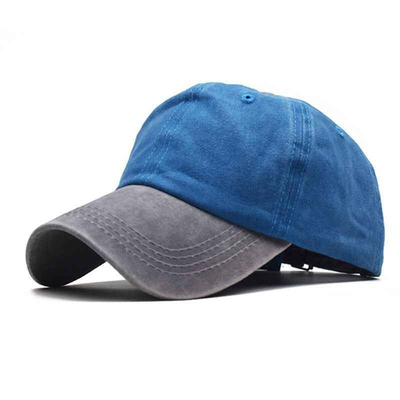 Pure Cotton Color Matching Sunshade Baseball Unisex Casual Sun Hat - Urban Caps