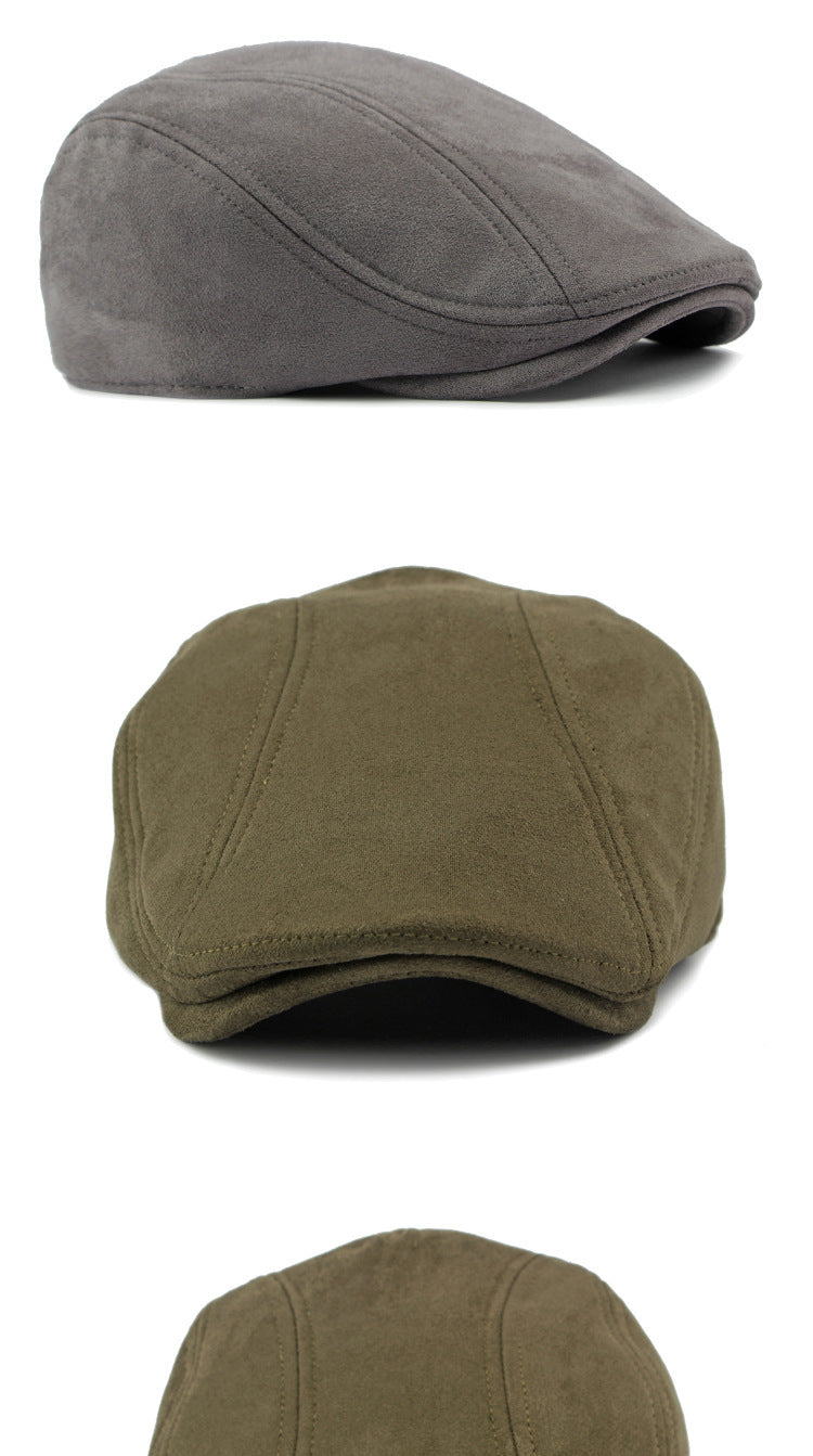 Retro Suede Dome Hat – Unisex Soft-Crown Cap - Urban Caps