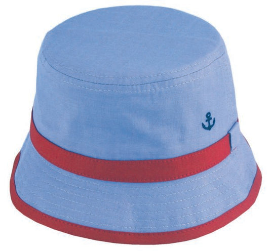 Anchor – Kids' Bucket Hat with Chin Tie and Wide Brim