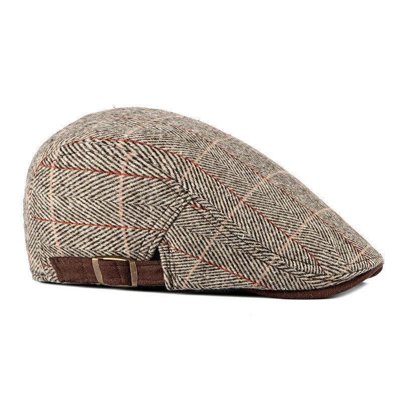 Knitted Beret Men's Casual British Retro - Urban Caps