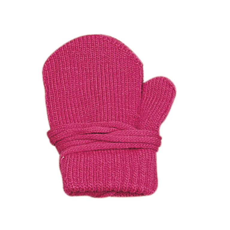 Ari Children's Stretch Acrylic Knit Mittens with Connecting Cord