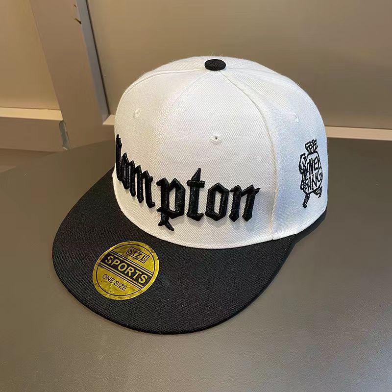 Men's Summer Wide Brim Camouflage Hip Hop Spring And Autumn Korean Style Trendy Big Head Circumference Flat Brim Baseball Hat - Urban Caps