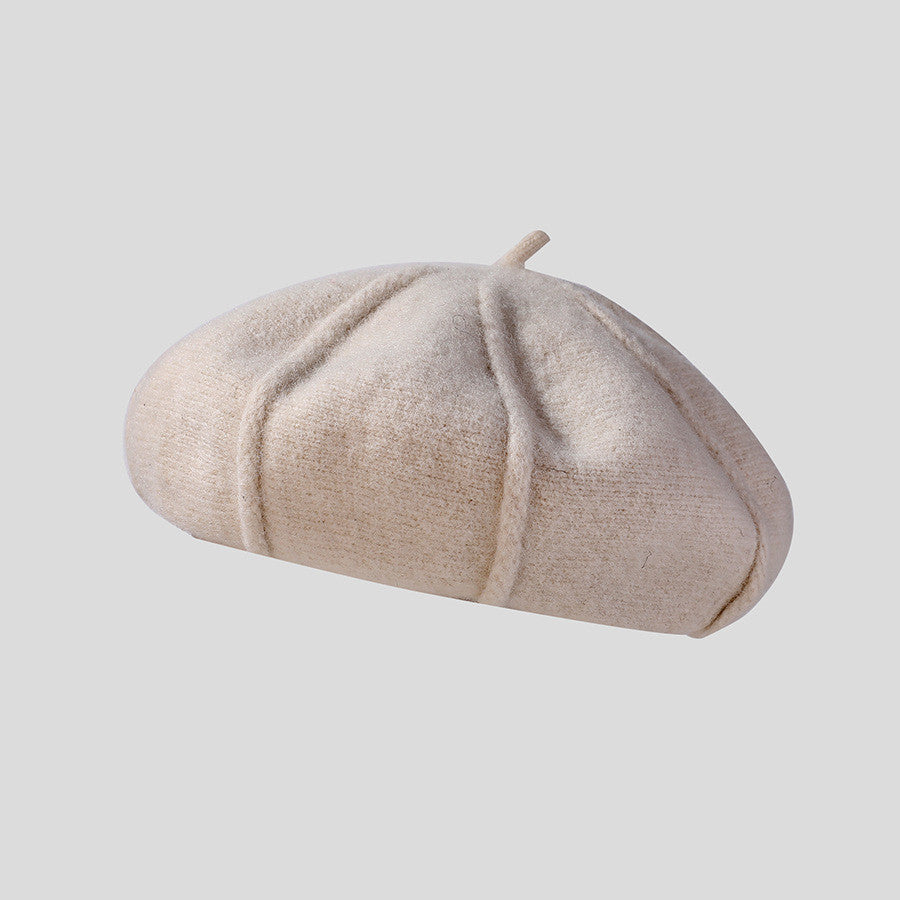 Women's Soft Cashmere Knit Beret – Japanese Style - Urban Caps
