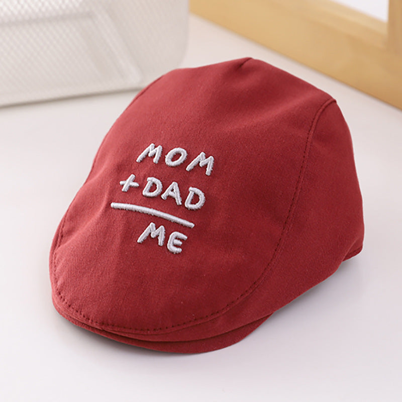 Embroidered English Letters Baby Sunshade Hat - Urban Caps