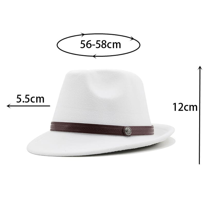 Adams Wool Trilby Hat – Classic Short Brim Smart Hat