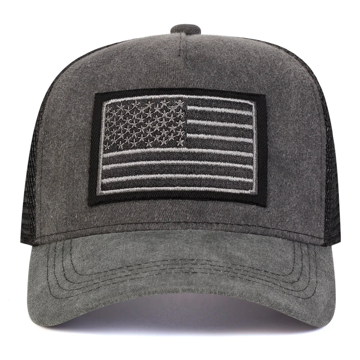 American Flag Trucker - Cap