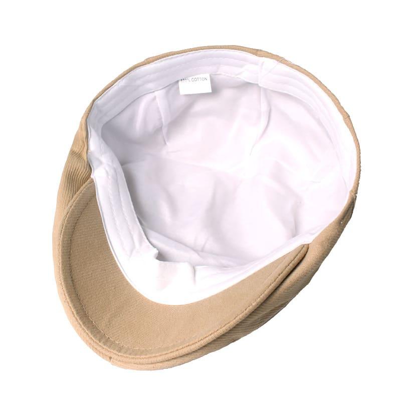 Bradford Plain Cotton Flat Cap - Classic and Versatile Cap for Casual Smart Looks