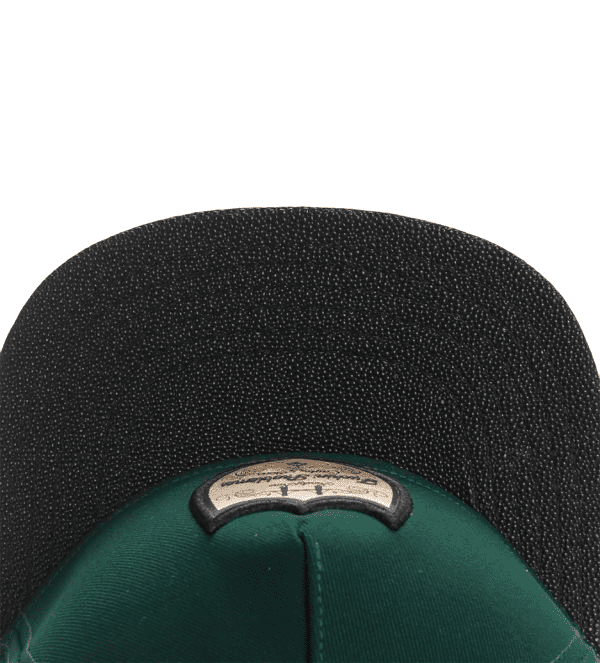Cayler & Sons Green Snapback Cap - Casual Streetwear Look With Embroidered Logo Detail