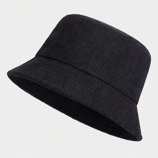 Corduroy Bucket Hat Clean Modern Minimalist Style Accessory - Urban Caps