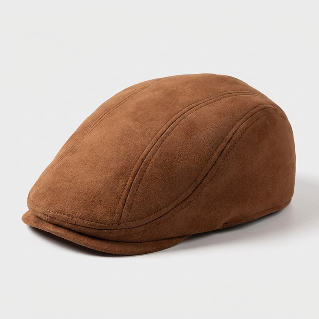 The Premium Suede Flat Cap For Timeless Modern Style - Urban Caps