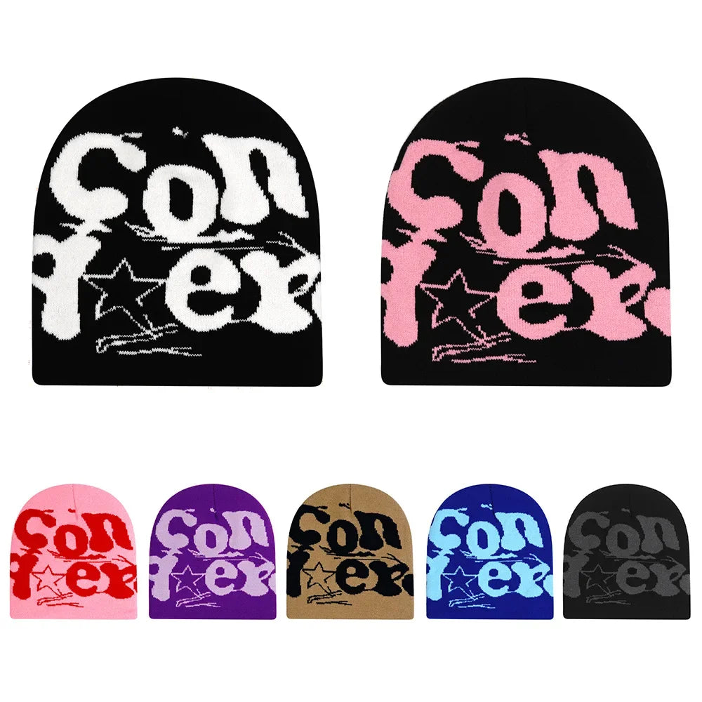 Conquer Graffiti Skully Beanie - Urban Caps