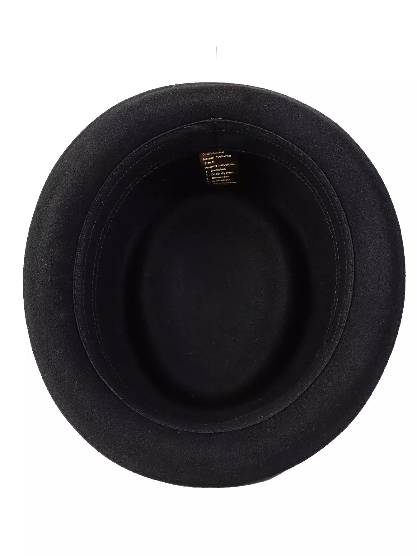Corleone Black Wool - Porkpie