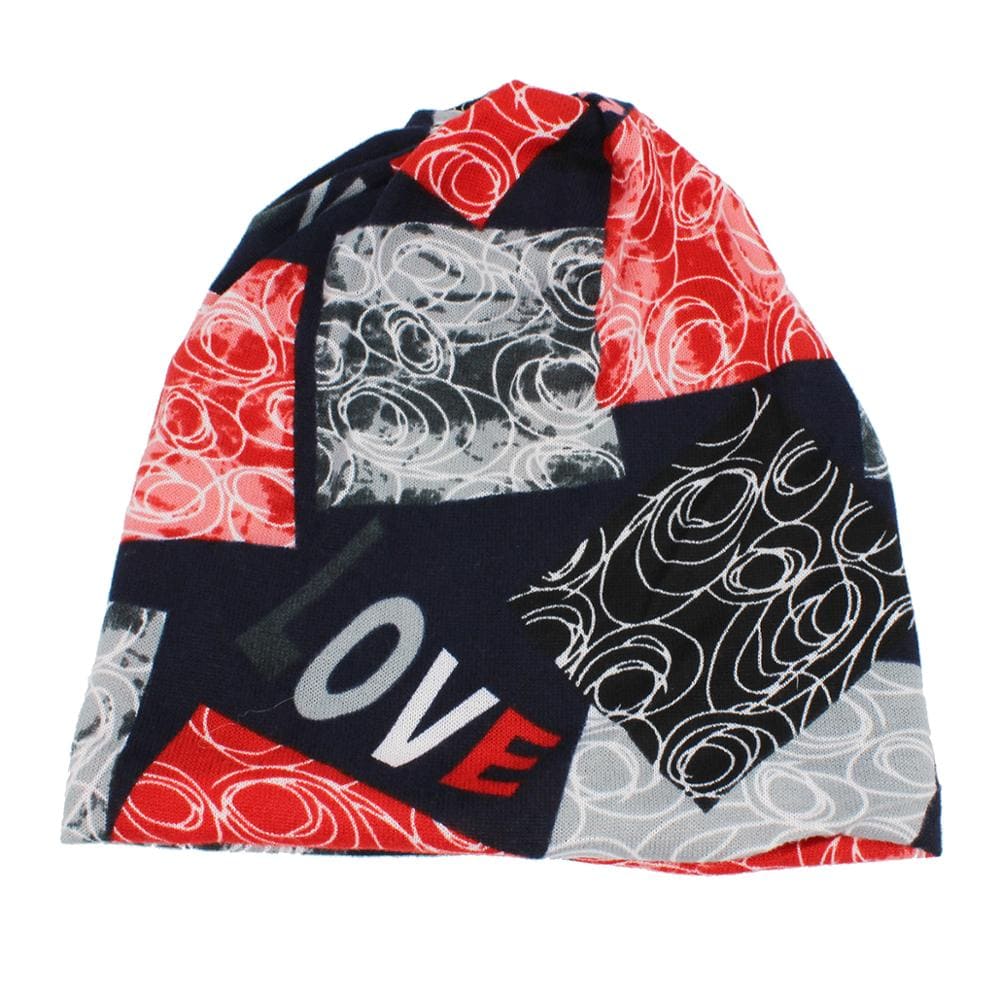 Crazy Love Abstract Beanie Cozy Chic Bold Statement - Urban Caps