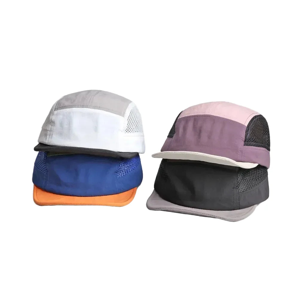 Dallas Vintage Short Brim Five-Panel Baseball Cap - Urban Caps
