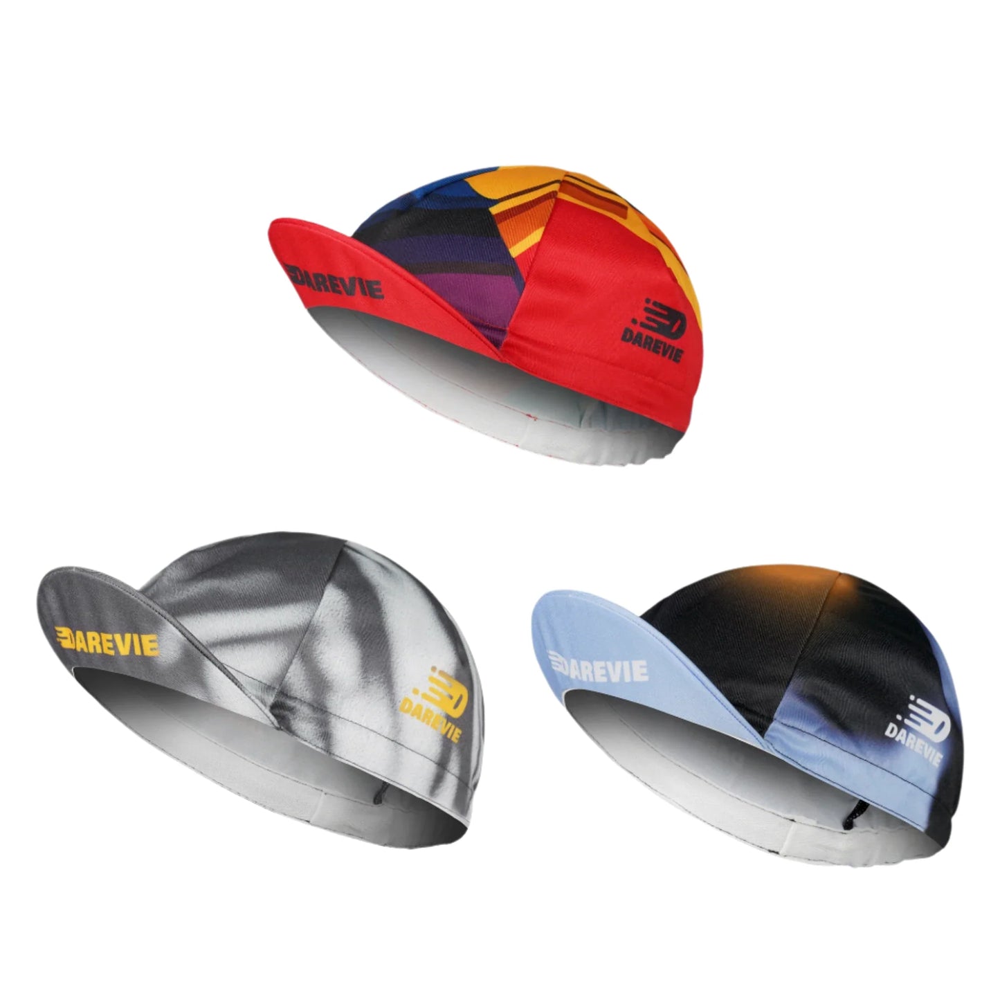 Darevie Classic Cycling Cap Lightweight Acrylic Breathable All Weather Headwear For Rides