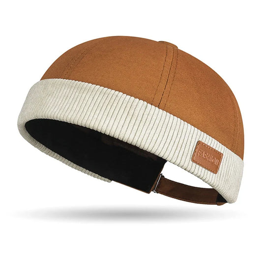 Digbeth Cotton Brimless Docker Cap - Casual Cotton Brimless Design For Relaxed Style