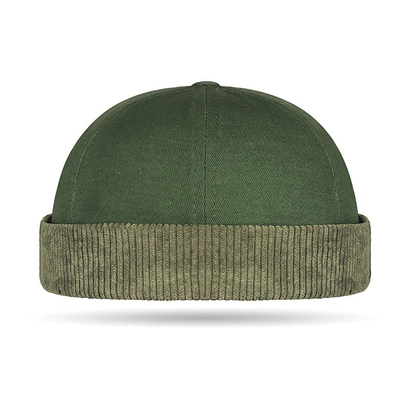 Digbeth Cotton Brimless Docker Cap - Casual Cotton Brimless Design For Relaxed Style