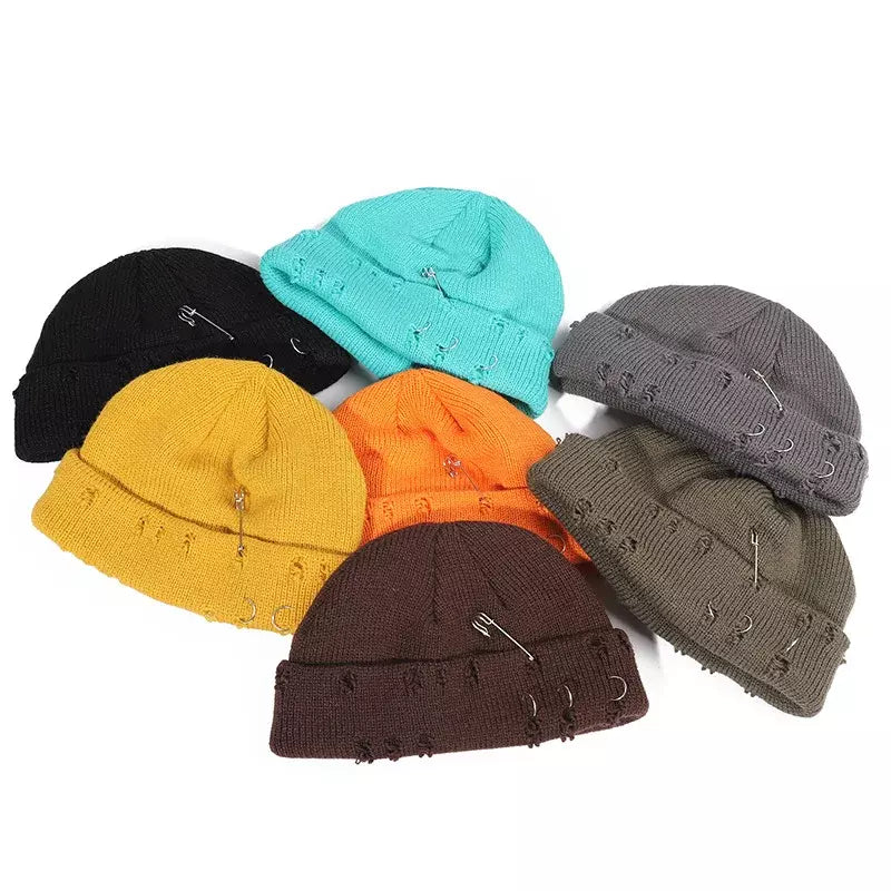Downtown Metal Rings Beanie Short Docker - Urban Caps
