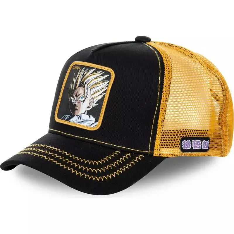 Dragon Ball Z Trucker Cap – Anime Mesh Snapback Hat