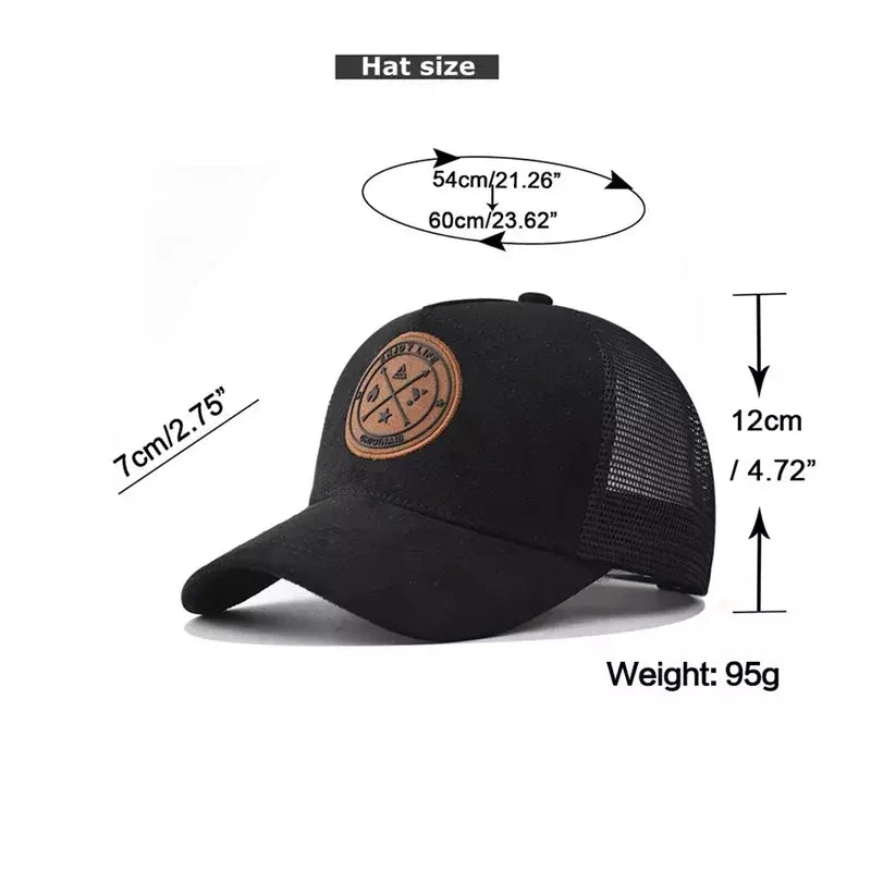 Enjoy Life Trucker Cap – Mesh Breathable Adjustable Casual Hat