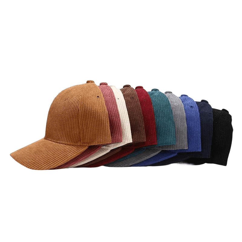Galway Corduroy Baseball Cap – Textured Cotton Adjustable Hat