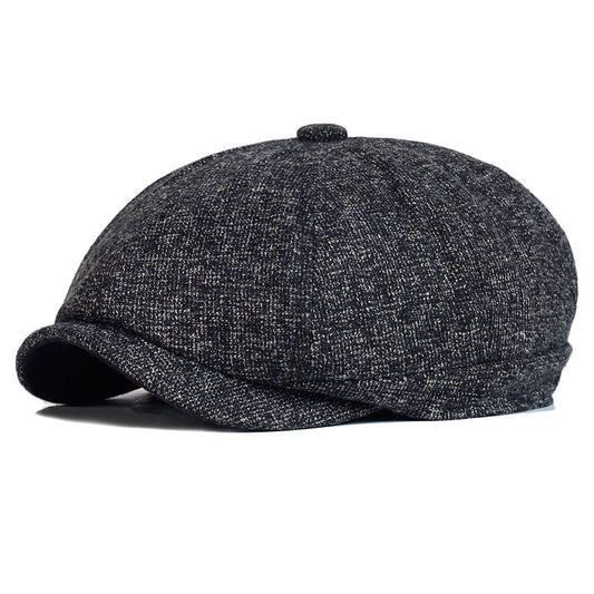Galway Marbled Newsboy Cap - Classic Newsboy Silhouette With A Modern Marbled Pattern