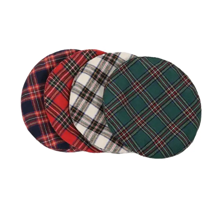 Glasgow Beret - Scottish Tartan