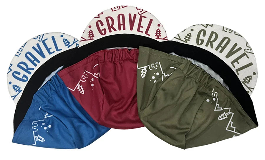 Gravel Classics Adjustable Cycling Cap 52 to 66 cm Acrylic Cap for All Weather