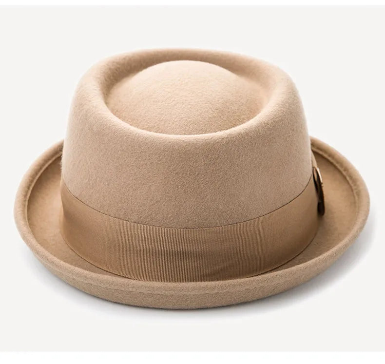 Milano Heritage Wool Fedora Hat – Premium European Gentleman Collection