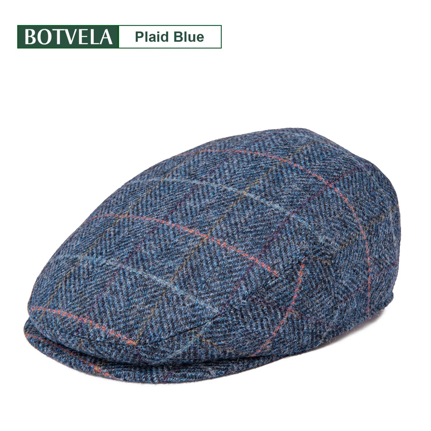 The Brodick | 100% Wool XL Ivy Flat Cap for Larger Heads | Urban Caps NZ