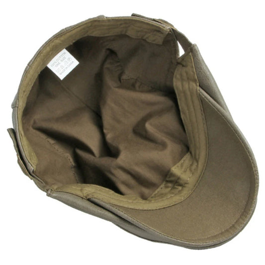 Florence Faux Leather Ivy Cap