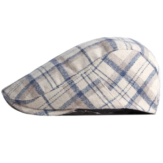 Toulouse Plaid Wool Ivy Cap