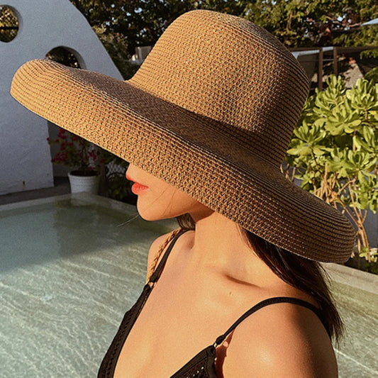 Antibes Floppy Straw Sun Hat