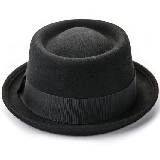 Milano Heritage Wool Fedora Hat – Premium European Gentleman Collection