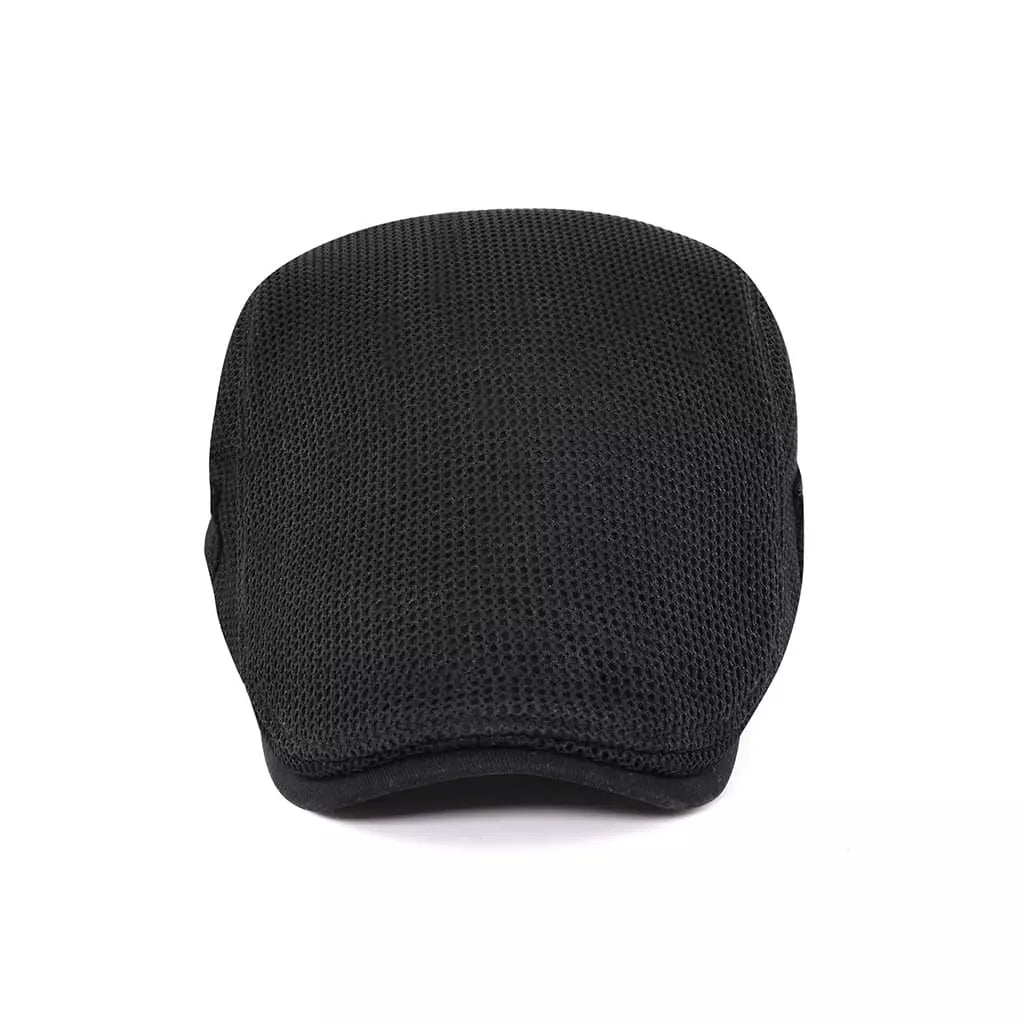 Jamont Mesh Flat Cap – Breathable Summer Golf Ivy Cap Adjustable