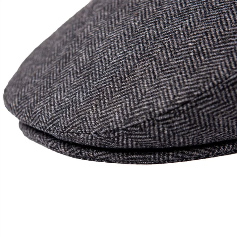 Palmer Wool Blend Flat Cap - Timeless Style With Classic Comfort For All Occasions