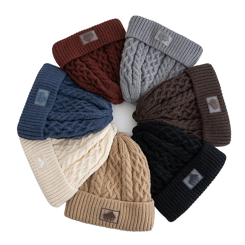 Kaiyan Winter Plush Knitted Beanie Cozy Warmth Everyday - Urban Caps