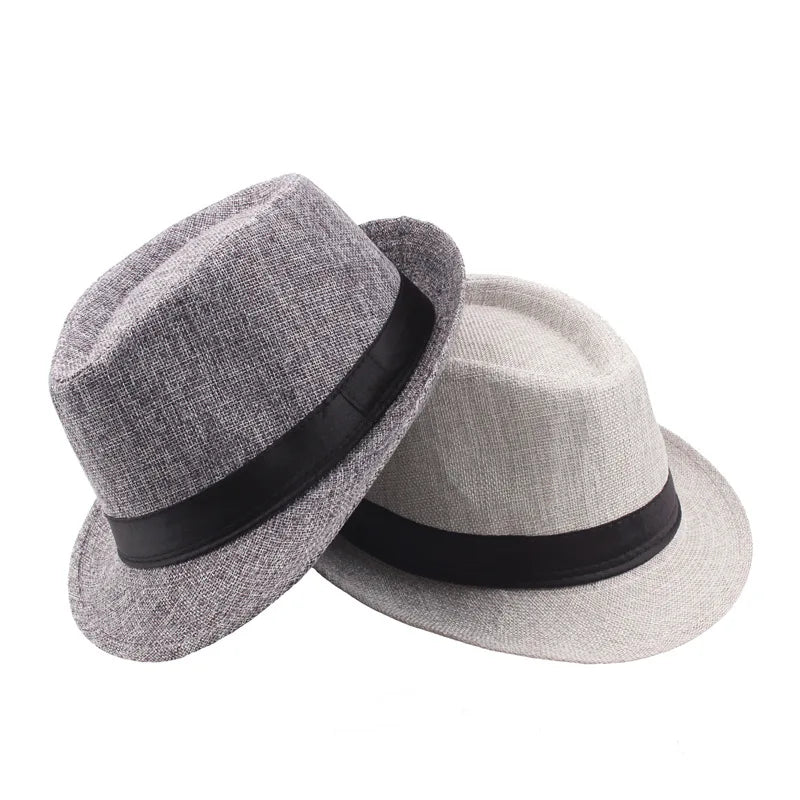 Kent Marbled Trilby Hat – Textured Adjustable Classic Fedora