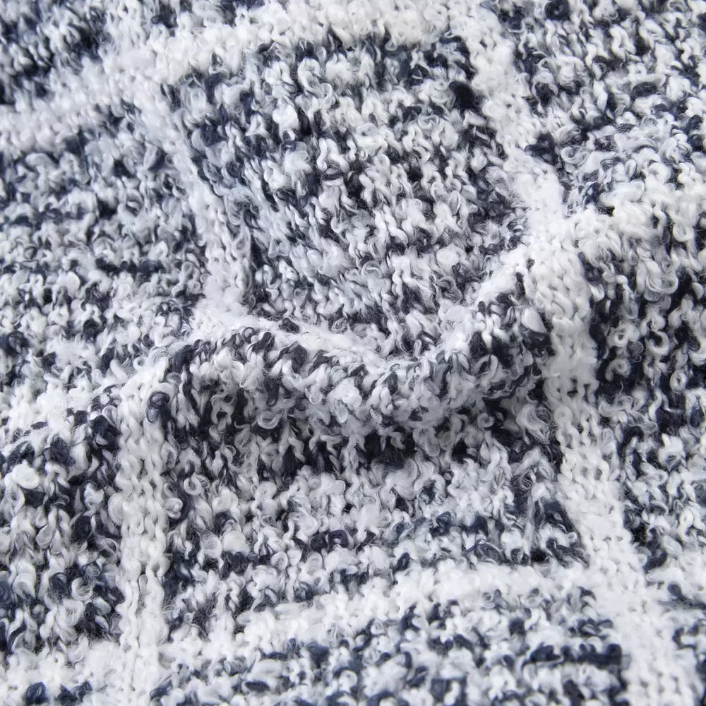Kungs Plaid Knitted Cotton Beanie - Urban Caps
